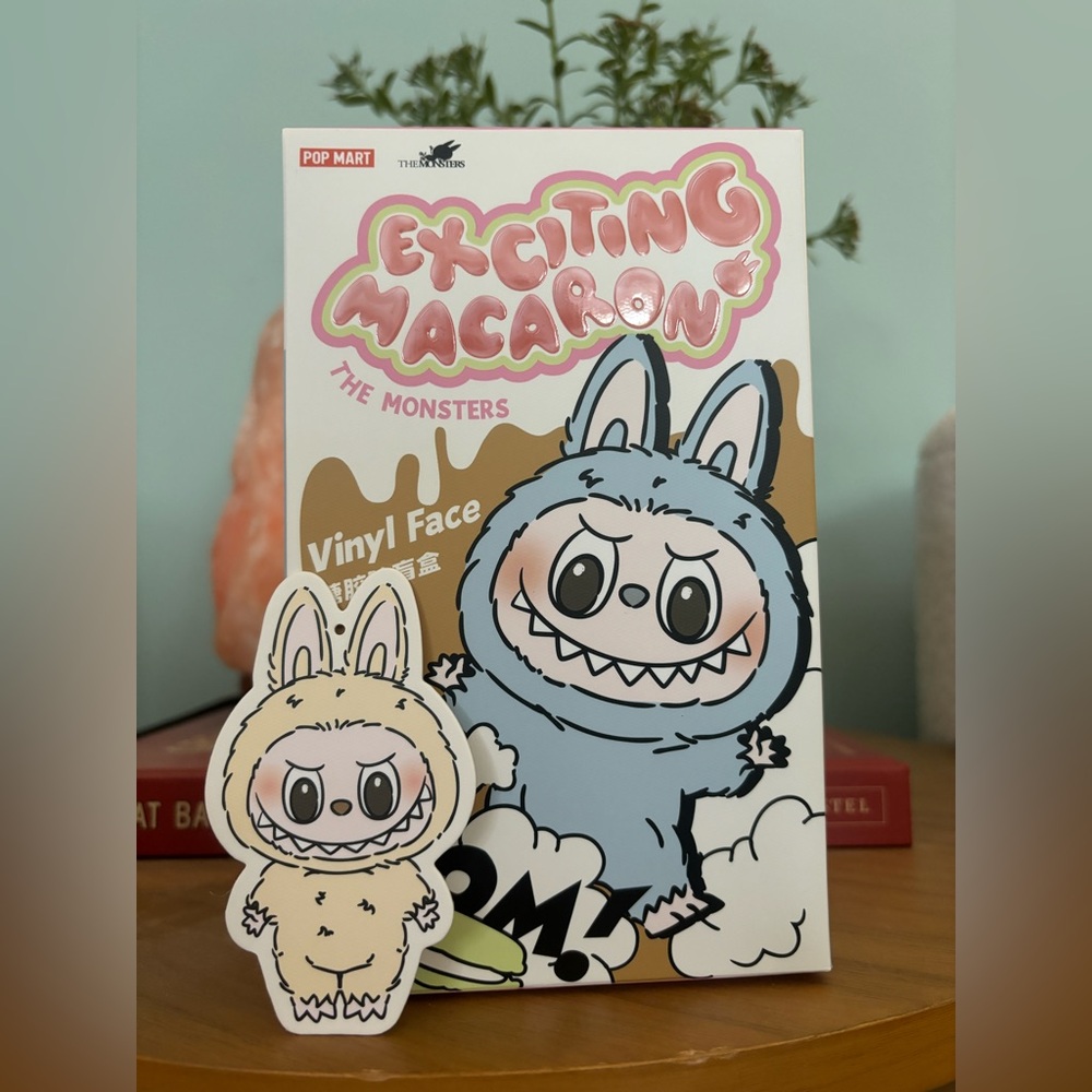 Labubu Exciting Macaron Soy Milk Popmart
